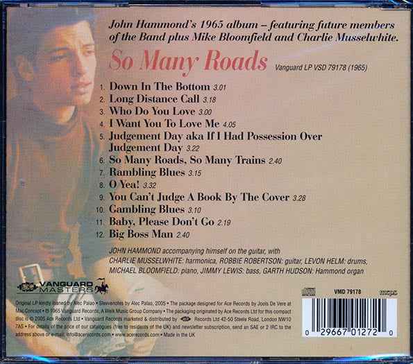 John Hammond - So Many Roads (CD)