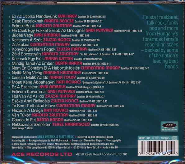 Eva Nagy, Zsuzsa Koncz, Beata Harda, Etc. - She Came From Hungary! 1960s Beat Girls From The Eastern Bloc (24 tracks) (incl. large booklet) (CD)