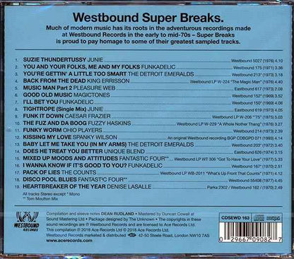 Funkadelic, Fuzzy Haskins, Pleasure Web, Etc. - Westbound Supre Breaks: Essential Funk, Soul And Jazz Samples And Breakbeats (CD)