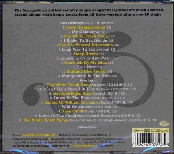 Steve Young - Seven Bridges Road: The Complete Recordings (21 tracks) (+ 10 bonus tracks) (incl. large booklet) (CD)