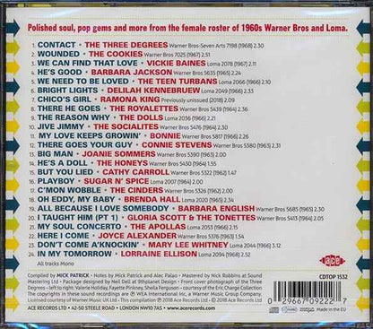 Connie Stevens, The Cookies, The Teen Turbans, Etc. - She's A Doll! Warner Bros.' Feminine Side (24 tracks) (incl. large booklet) (CD)