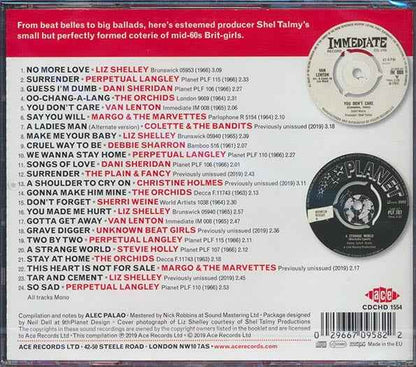 Liz Shelley, The Orchids, The Plain & Fancy - She's Girls: From The Planet Records Vaults (24 tracks) (incl. large booklet) (CD)