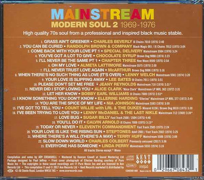 Charles Beverly, Chocolate Syrup, Alice Clark, Etc. - Mainstream Modern Soul 2: 1969-1976 (23 tracks) (incl. large booklet) (CD)