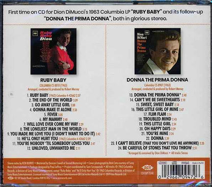 Dion DiMucci - Ruby Baby + Donna The Prima Donna (2 albums on 1 CD) (24 tracks) (incl. large booklet) (CD)