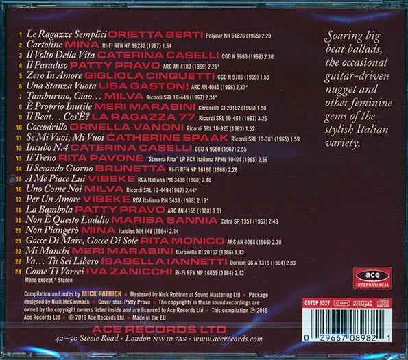 Orietta Berti, Mina, Caterina Cabelli, Etc. - Bellissima! More 1960s She-Pop From Italy (24 tracks) (incl. large booklet) (CD)