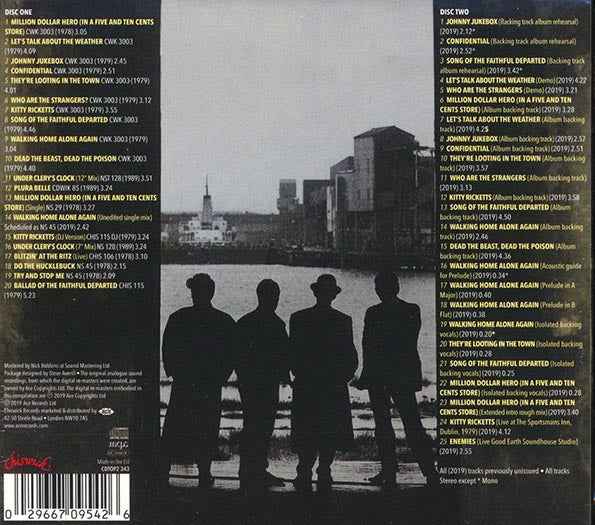 The Radiators - Ghosttown: 40th Anniversary Reissue (45 tracks) (2xCD) (incl. large booklet) (deluxe 3-fold digipak) (CD)