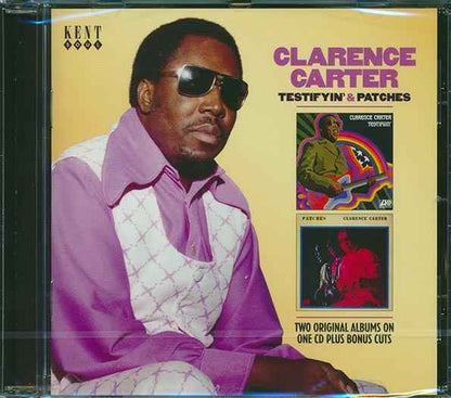 Clarence Carter - Testifyin' + Patches (2 albums on 1 CD) (26 tracks) (+ 4 bonus tracks) (CD)