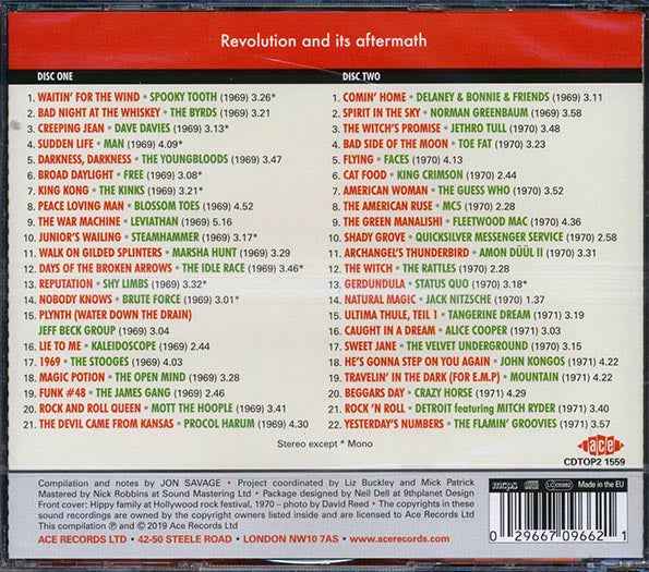 Spooky Tooth, The Byrds, Free, Jethro Tull, Etc. - Jon Savage's 1969-1971 Rock Dreams On 45 (43 tracks) (2xCD) (incl. large booklet) (CD)