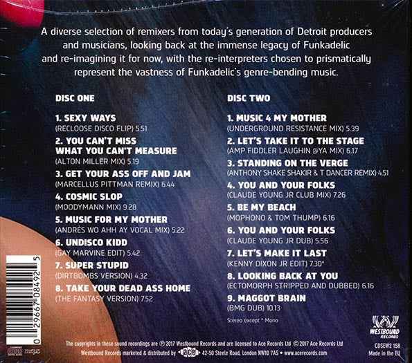 Funkadelic - Reworked By Detroiters (2xCD) (CD)