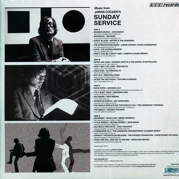 Art Garfunkel, Nina Simone, John Baker, Etc. - Music From Jarvis Cooker's Sunday Service (LP) - PureSound Records