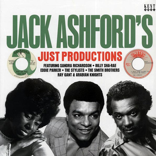 Sandra Richardson, Billy Sha-rae, Eddie Parker, Etc. - Jack Ashdord's Just Productions (LP)