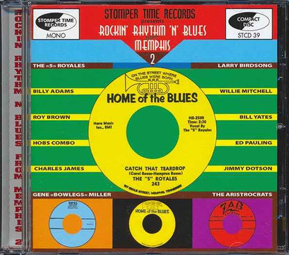 Bill Yates, Billy Adams, Roy Brown, Etc. - Rockin' Rhythm 'N' Blues From Memphis Volume 2 (31 tracks) (incl. large booklet) (CD)