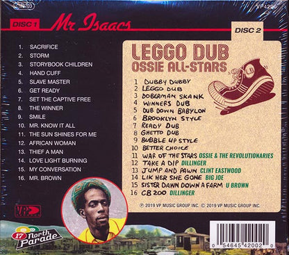 Gregory Isaacs, Ossie All Stars - Mr. Isaacs + Leggo Dub (32 tracks) (+bonus tracks) (2xCD) (CD)