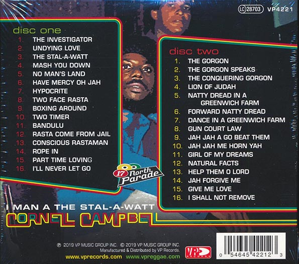 Cornell Campbell - I Man A The Stal-A-Watt (32 tracks) (2xCD) (CD)