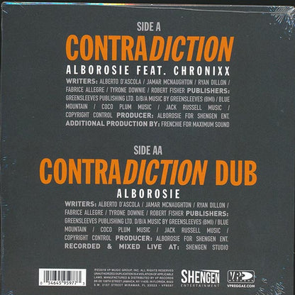 Alborosie, Chronixx - Contradiction  /  Contradiction Dub (7")