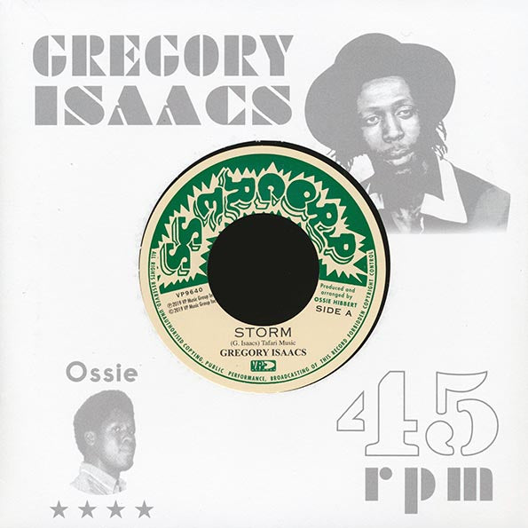Gregory Isaacs - Storm  /  Ossie All-Stars - Leggo Dub (7")