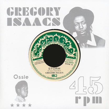 Gregory Isaacs - Storm  /  Ossie All-Stars - Leggo Dub (7")