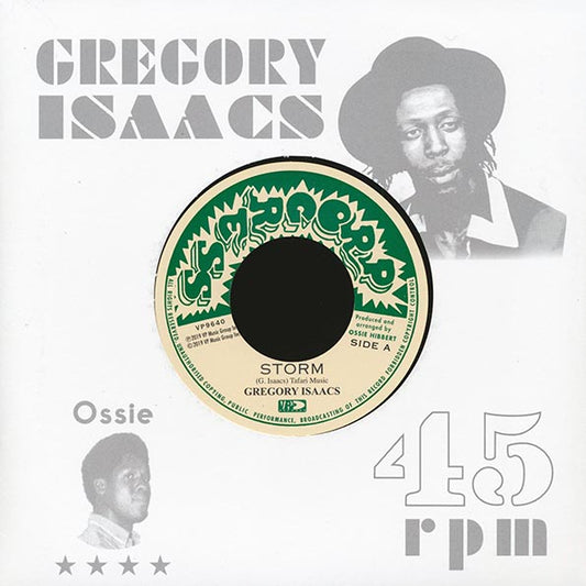 Gregory Isaacs - Storm  /  Ossie All-Stars - Leggo Dub (7")
