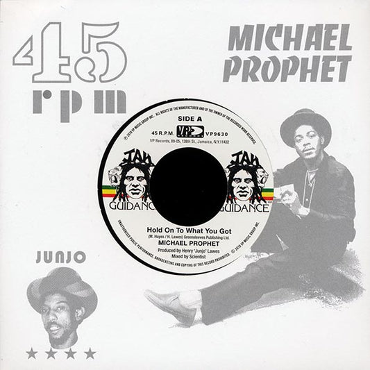 Michael Prophet - Hold On To What You Got  /  Roots Radics - Cry Of The Warewolf (7")