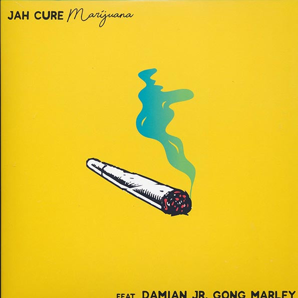 Jah Cure, Damian Marley - Marijuana  /  Marijuana Instrumental (7")