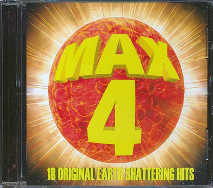 Celine Dion, Will Smith, Ricky Martin, Etc. - Max 4: 18 Original Earth Shattering Hits (CD)