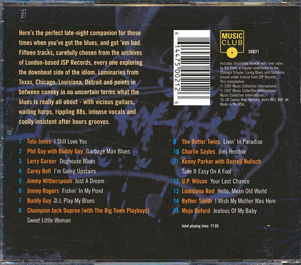 Buddy Guy, Jimmy Witherspoon, Jimmy Rogers, Etc. - Slow Burn: An After Hours Blues Collection (CD)