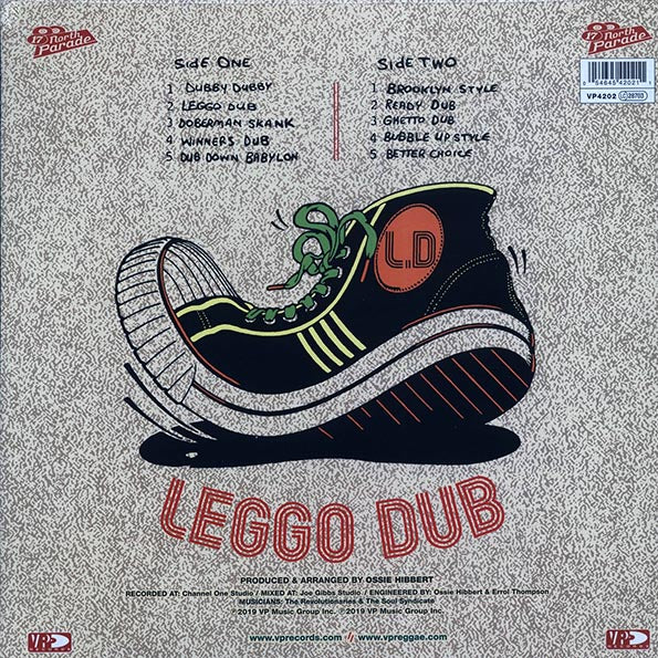 Ossie All-stars - Leggo Dub (LP) - PureSound Records