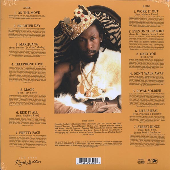 Jah Cure - Royal Soldier (LP) - PureSound Records