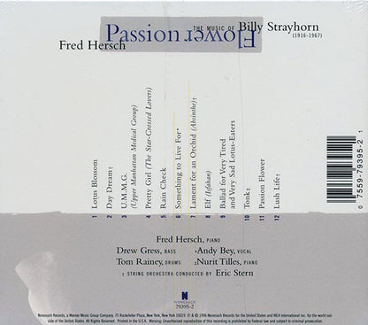 Fred Hersch - Passion Flower: Fred Hersch Plays Billy Strayhorn (CD)