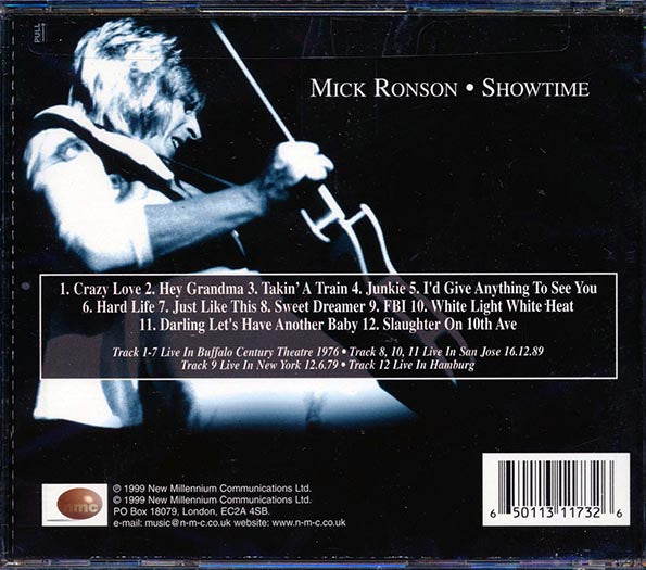 Mick Ronson - Showtime (CD)