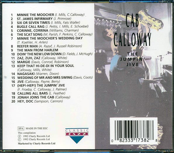 Cab Calloway - The Jumpin' Jive (CD)