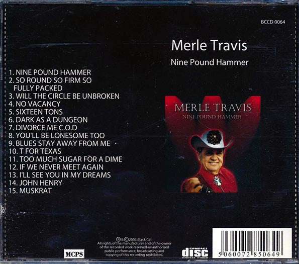 Merle Travis - Nine Pound Hammer (CD)