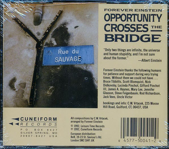 Forever Einstein - Opportunity Crosses The Bridge (CD)