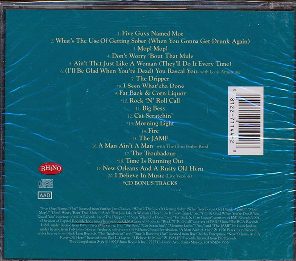 Louis Jordan - Mo' Of The Best Of Louis Jordan: Just Say Moe! (CD)