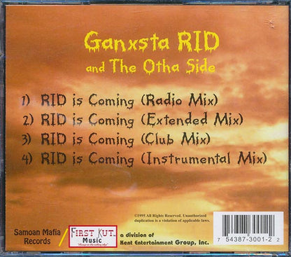 Ganxsta Rid & The Otha Side - Rid Is Coming (CD)