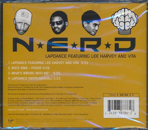 NERD, Lee Harvey, Vita - Lapdance (CD)