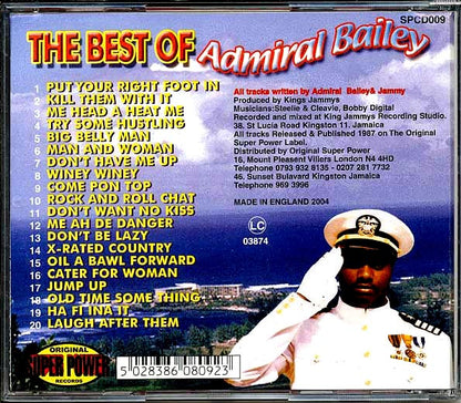 Admiral Bailey - Best Of (CD)