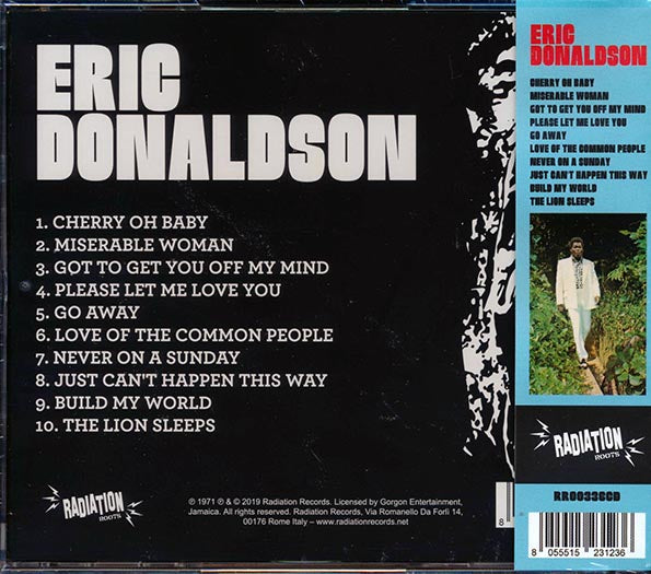 Eric Donaldson - Eric Donaldson (CD)