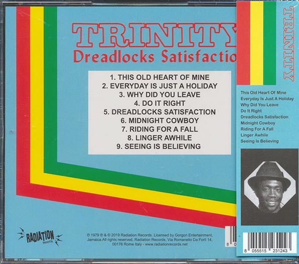 Trinity - Dreadlocks Satisfaction (CD)