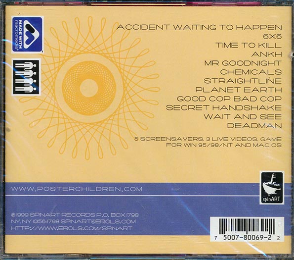 Poster Children - New World Record (CD)