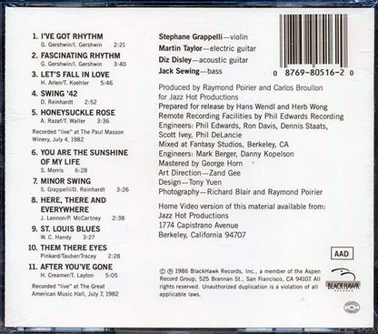 Stephane Grappelli - Live In San Francisco (CD)