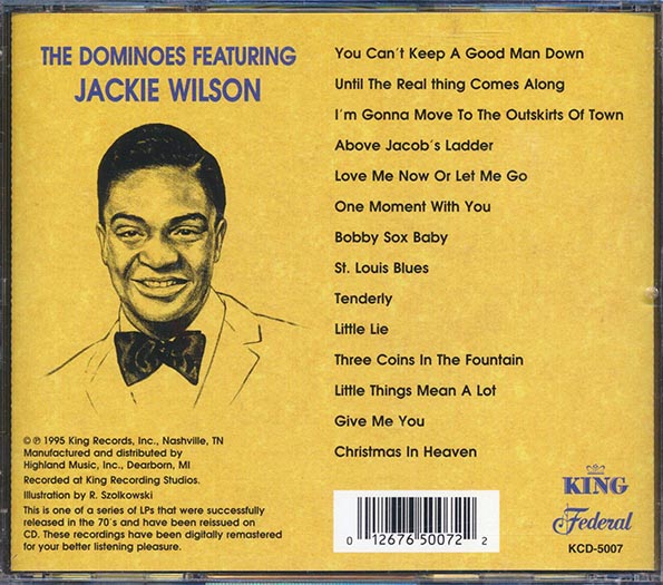Jackie Wilson With The Dominoes - 14 Hits Volume 3 (CD)