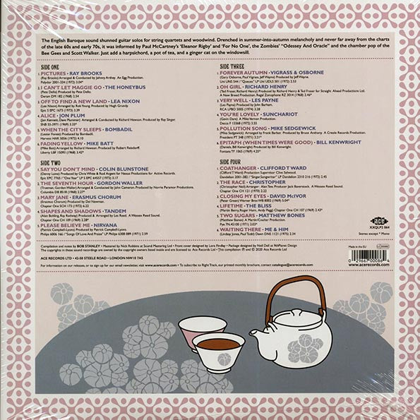 Various - Tea & Symphony: The English Baroque Sound 1968-1974 (2xLP) (180g) (LP)