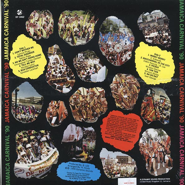 Byron Lee & The Dragonaires - Carnival '90 (LP) - PureSound Records