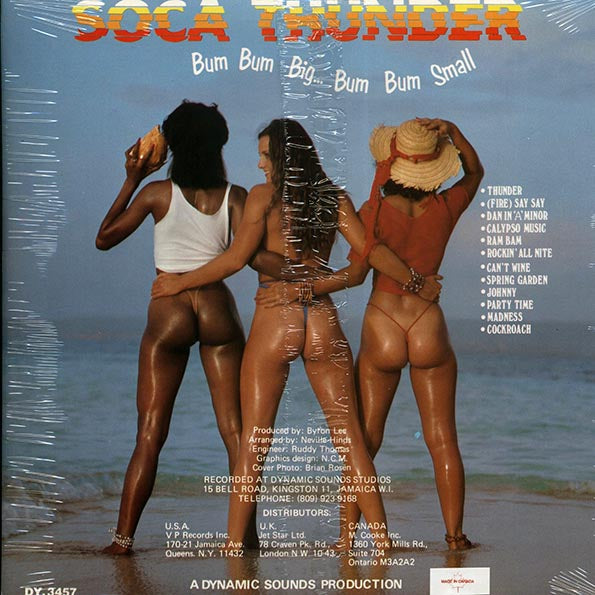 Byron Lee & The Dragonaires - Soca Thunder (LP) - PureSound Records