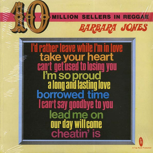 Barbara Jones - 10 Million Sellers In Reggae (LP) - PureSound Records