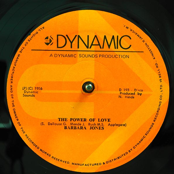 Barbara Jones - The Power Of Love  /  Version (12")