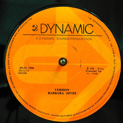 Barbara Jones - The Power Of Love  /  Version (12")