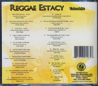 Phyllis Dillon, Toots & The Maytals, Alton Ellis, Etc. - Reggae Estacy (CD)