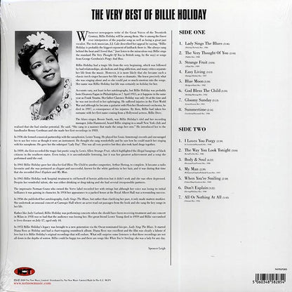 Billie Holiday - The Very Best Of Billie Holiday (180g) (LP) - PureSound Records